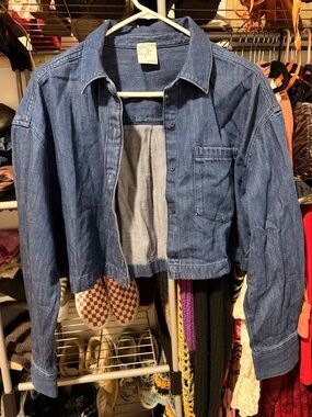 aerie Blue Denim Jean Jacket